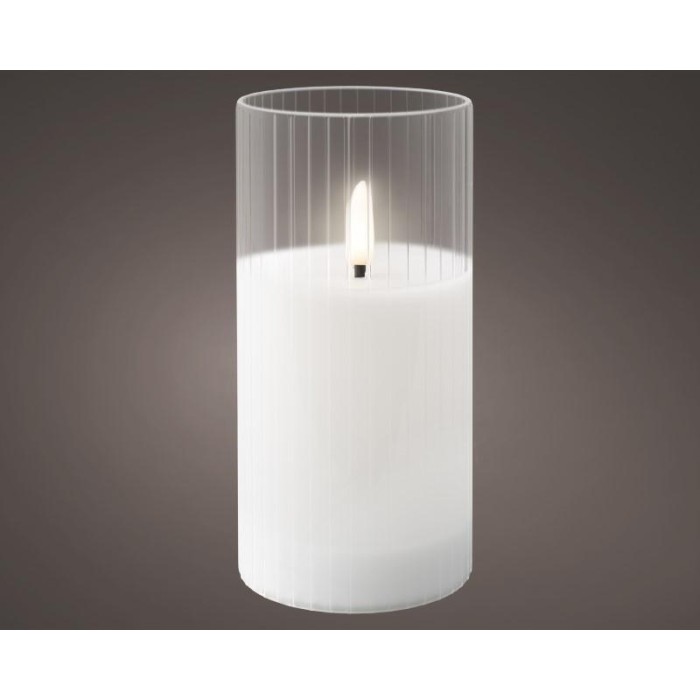 CANDELA CON LED H15 D7.5 BIANC